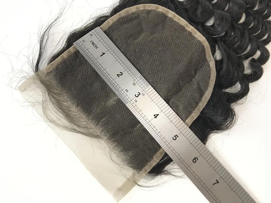 5x5 CELEB HD Super fine Swiss Lace Deep Wave