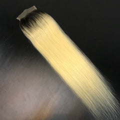 Single Donor 1B/613 Blonde Virgin Hair bundle Malaysian & Brazilian Straight