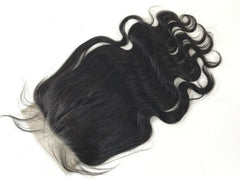 7x7 HD Single Donor  Super Fine Swiss Invisible lace closure Body Wave