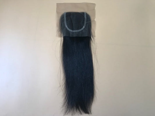 Mayfair Remy  4x4  Medium brown lace closure Straight