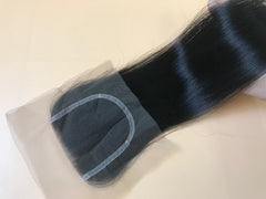 4x4 Single Donor Normal Transparent light/Medium Brown Straight