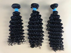 Raw Celeb Virgin BRAZILIAN/MALAYSIAN Hair range Deep Wave