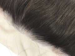 13x4 Single Donor Normal Trans Light / medium brown Straight