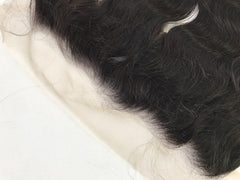 13x4 Single Donor Normal Trans Light / medium brown Deep Curl