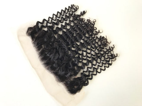 Mayfair Remy 13x6 Lace Frontal Medium Brown Deep Wave