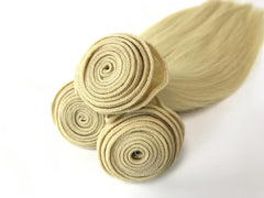 Single Donor 613 Blonde Virgin Hair bundle Malaysian & Brazilian Straight