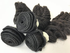 Raw Virgin Hair Malaysian and Brazilian Loose Deep