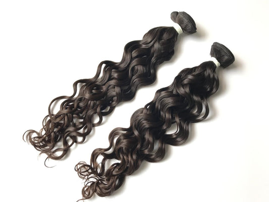 Raw Asian Virgin Hair Natural Black Water Wave