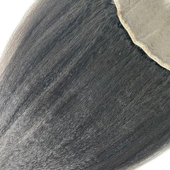 4x4 Single Donor Normal Transparent light/Medium Brown Closure Deep Curl
