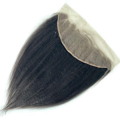 5x5 HD Single Donor  Super Fine Swiss Invisible lace closure Kinky Straight